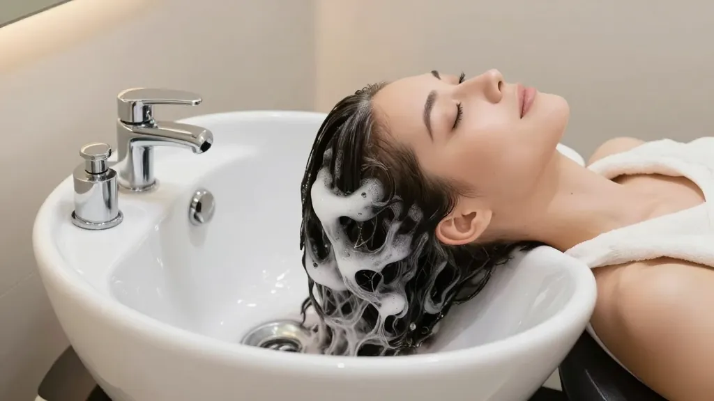 Haarpflege und Behandlung